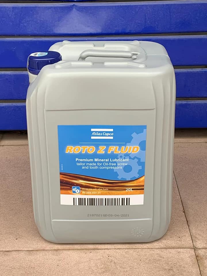 روغن کمپرسور اطلس کوپکو  Atlas Copco Roto Z Fluid